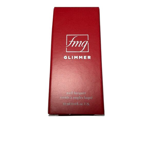 FMG Glimmer Nail Lacquer Meteorite Rose 12mL / 0.4 fl oz High Shine Polish - Picture 4 of 7